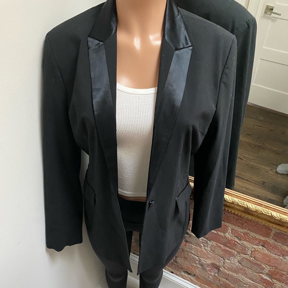 THE LIMITED| sport coat w/ shiny lapels| M - Picture 2 of 8